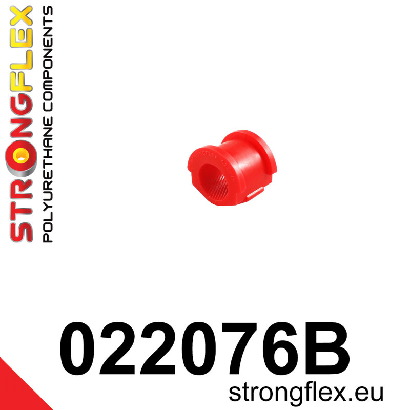 STRONGFLEX|022076B: Front anti roll bar bush Audi 80/90 S2 RS2 B2 78-86 FWD Quattro Coupe B3 86-91 B4 91-96 Sedan