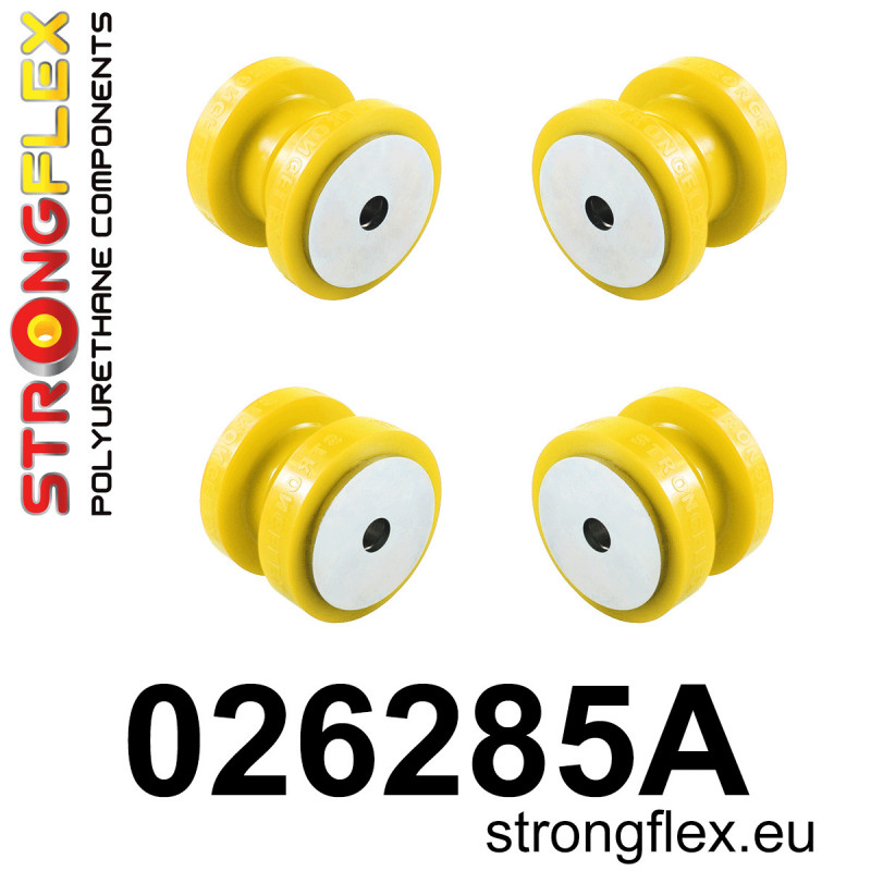 STRONGFLEX|026285A: Subframe bush kit SPORT Audi 80/90 S2 RS2 B2 78-86 FWD Quattro Coupe B3 86-91 B4 91-96