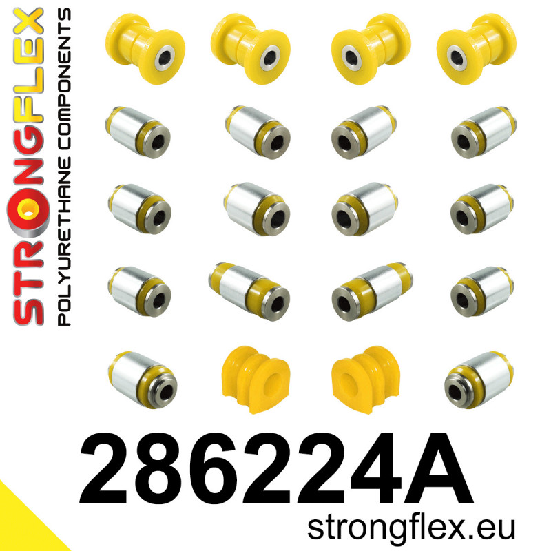 STRONGFLEX|286224A: Rear suspension bush kit SPORT Infiniti M/Q70 10-19 Y51 Q50 13-20 V37 Q60