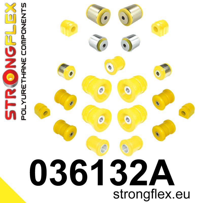 STRONGFLEX|036132A: Full suspension polyurethane bush kit SPORT BMW Z8 99-03