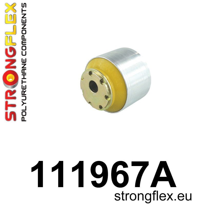 STRONGFLEX|111967A: Tuleja przedniego zawieszenia - tylna SPORT Mercedes Klasa E W211 02-09 RWD CLK W209 02-10 SLK