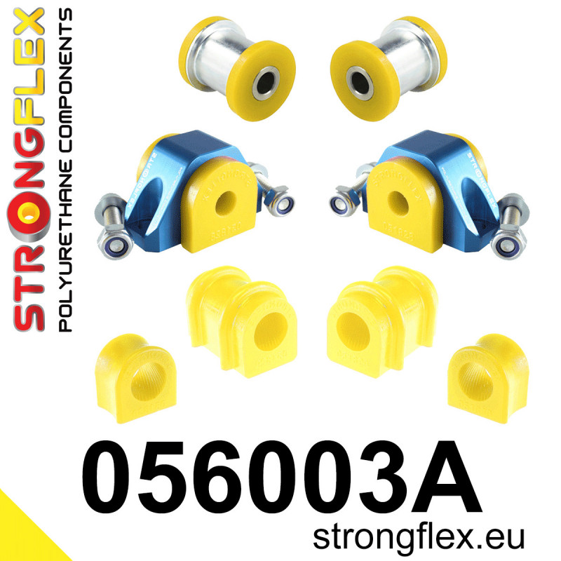 STRONGFLEX|056003A: Front suspension bush kit SPORT Citroën AX 86-98 Saxo/Chanson 96-04 Peugeot 106