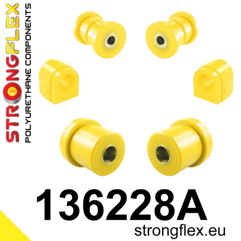 STRONGFLEX|136228A: Front suspension bush kit SPORT Opel/Vauxhall Insignia A 08-17 G09 Saab 9-5 II 10-12 YS3G Chevrolet Malibu