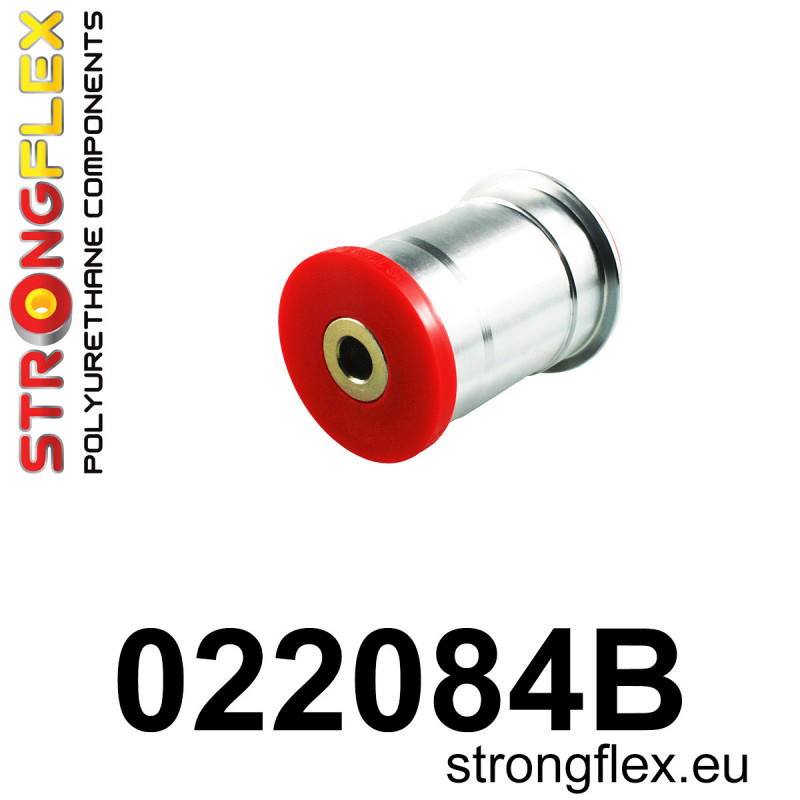 STRONGFLEX|022084B: Hinterstrahl-Montagebuchse Audi 80/90 S2 RS2 B4 91-96 FWD