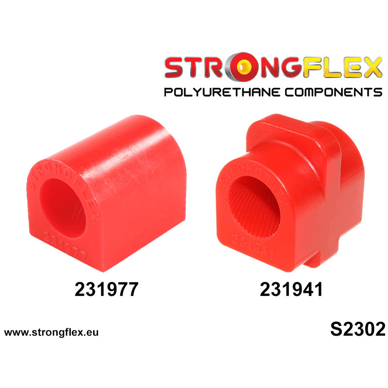 STRONGFLEX|231977B: Front anti roll bar bush Volvo Seria 200 240 75-93 260 75-85