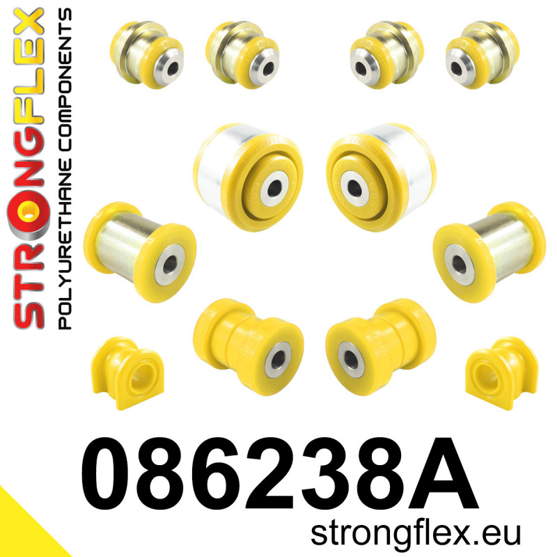 STRONGFLEX|086238A: Front suspension bush kit SPORT Honda Accord VIII 08-16 Acura TL IV 09-14 UA8/UA9 TSX II CU2