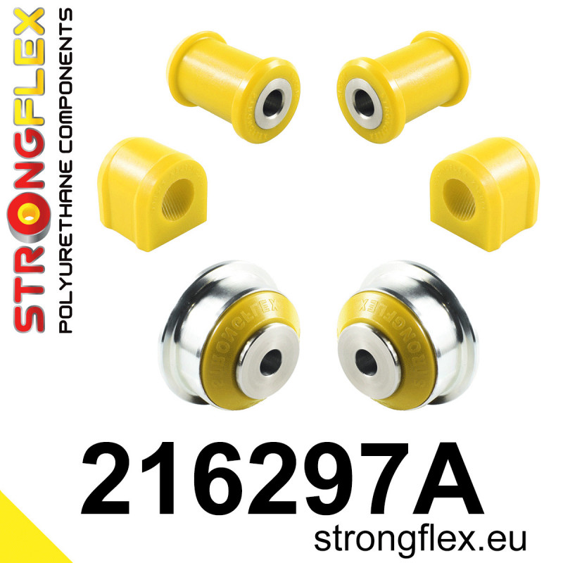 STRONGFLEX|216297A: Front suspension bush kit SPORT Toyota Yaris IV 19- P21/PA1/PH1 20- GR-FOUR