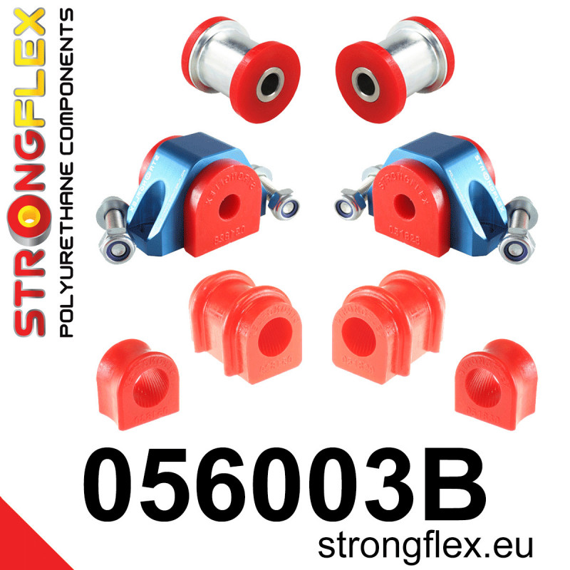 STRONGFLEX|056003B: Front suspension bush kit Citroën AX 86-98 Saxo/Chanson 96-04 Peugeot 106 91-03