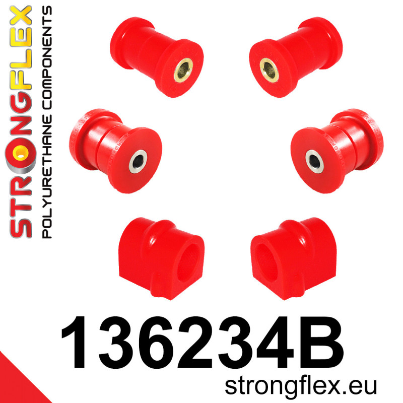 STRONGFLEX|136234B: Front suspension bush kit Opel/Vauxhall Vectra Cavalier B 95-02