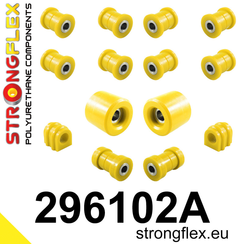 STRONGFLEX|296102A: Rear suspension bush kit SPORT Chevrolet Camaro V 09-15