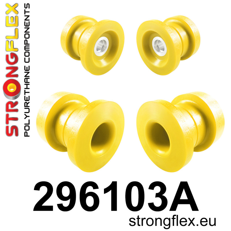 STRONGFLEX|296103A: Zestaw tulei tylnego wózka SPORT Chevrolet Camaro V 09-15