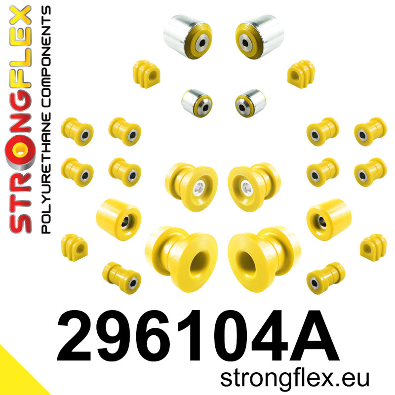 STRONGFLEX|296104A: Full suspension bush kit SPORT Chevrolet Camaro V 09-15