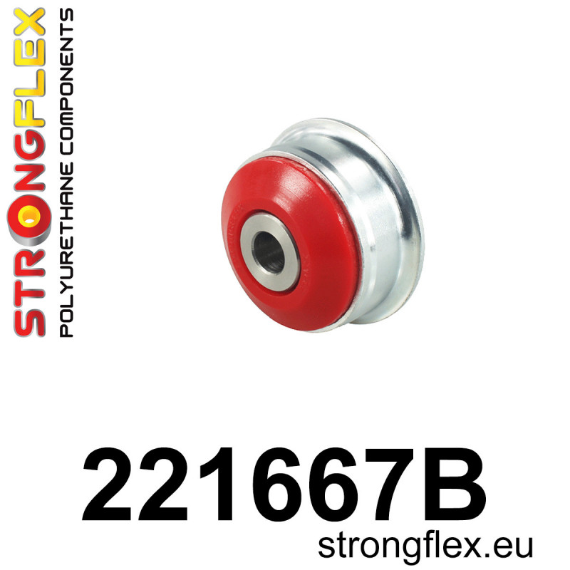 STRONGFLEX|221667B: Front arm rear bush Audi A1/S1 I 10-18 8X FWD Quattro Seat Ibiza III 02-08 6L IV 08-17 6J Toledo 12-20 KG