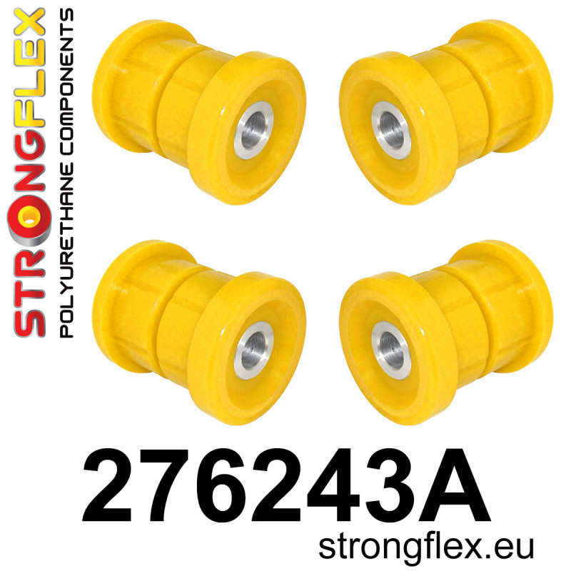 STRONGFLEX|276243A: Hinterachsträger - buchsensatz SPORT Subaru BRZ I 12-21 Toyota GT86/GR86 Scion FR-S 12- II 21- Forester IV