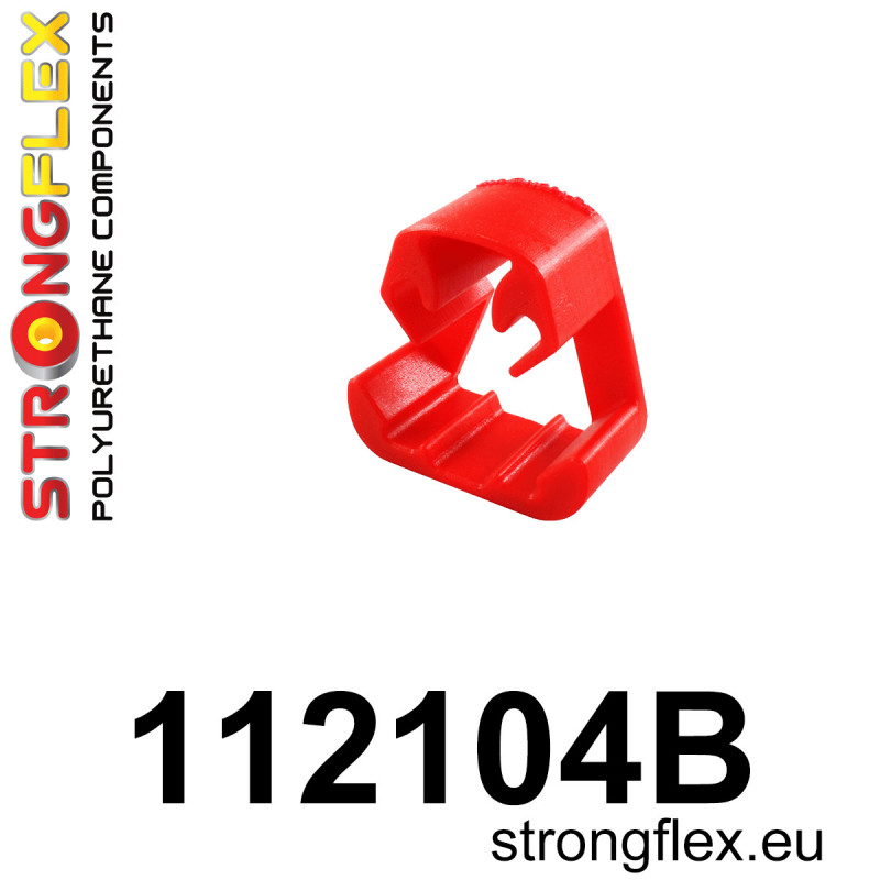 STRONGFLEX|112104B: Oberer Motorlagereinsatz Mercedes Klasse A III 12-17 W176 4MATIC A45 AMG FWD B II 11-18 W246/W242 CLA I