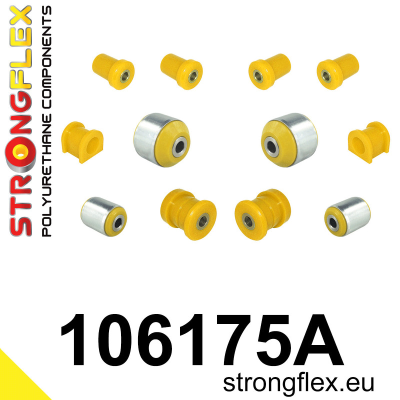 STRONGFLEX|106175A: Front suspension bush kit SPORT Mazda RX-8 03-12 SE3P