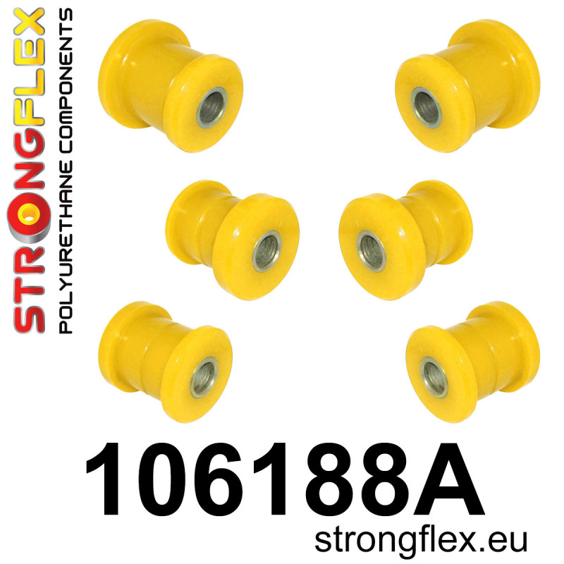 STRONGFLEX|106188A: Rear subframe bush kit SPORT Mazda RX-8 03-12 SE3P