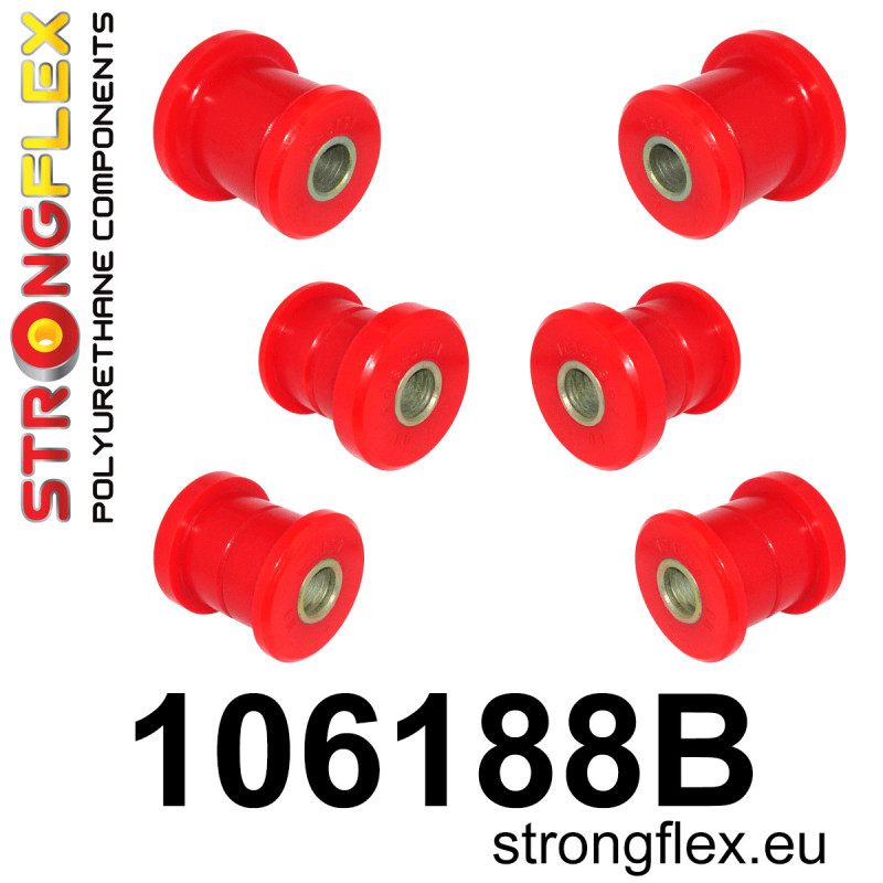 STRONGFLEX|106188B: Zestaw tulei tylnego wózka Mazda RX-8 03-12 SE3P