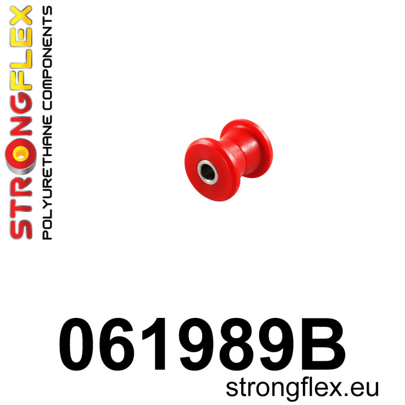 STRONGFLEX|061989B: Tuleja wahacza przedniego - wewnętrzna Autobianchi Y10 85-95 Fiat Panda I 80-03 Lancia Y/Ypsilon Seat