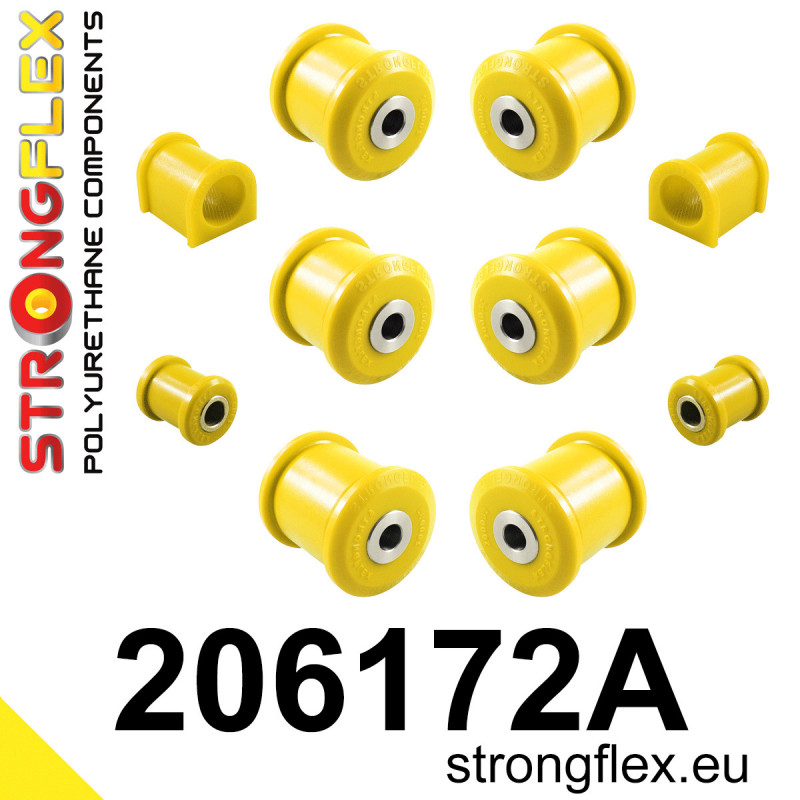 STRONGFLEX|206172A: Front suspension bush kit SPORT Suzuki Jimny 98-17