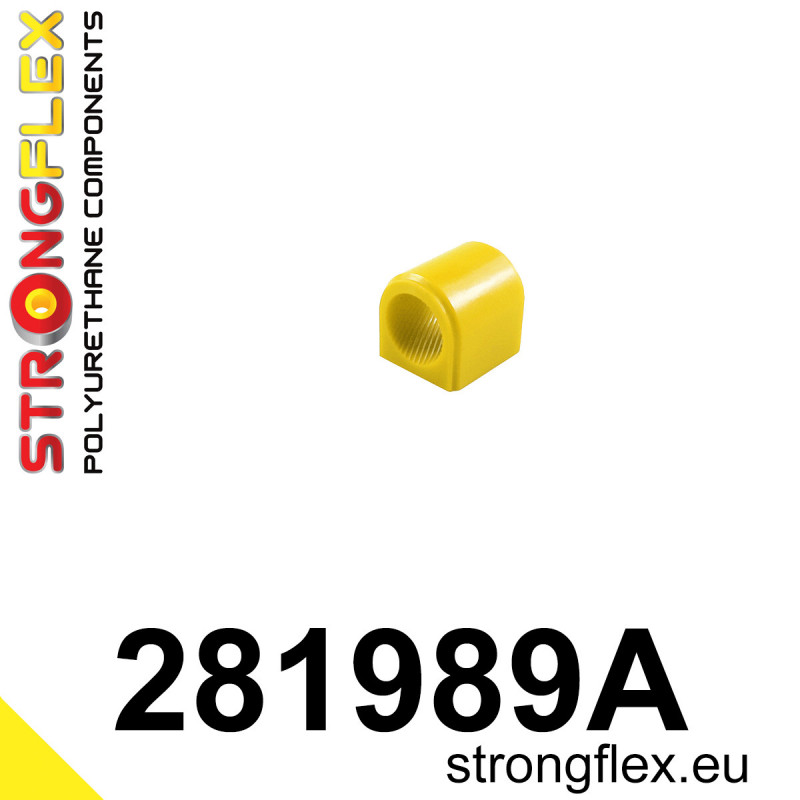 STRONGFLEX|281989A: Vordere Stabilisatorbuchse SPORT Nissan 300ZX I 84-90 Z31 S-chassis 180SX/200SX 240SX Silvia IV 83-88 S12