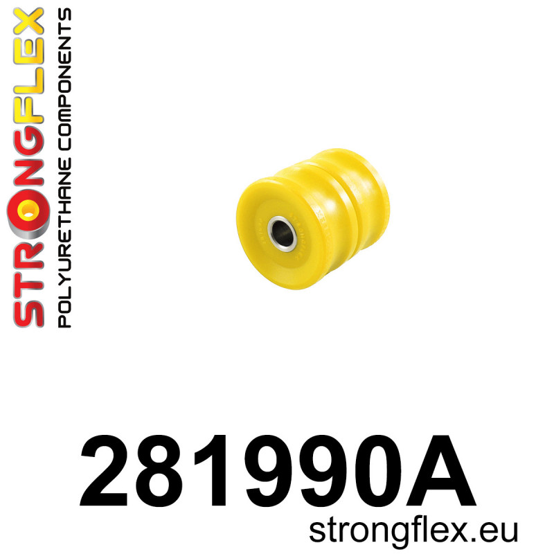 STRONGFLEX|281990A: Front tie bar to chassis bush SPORT Nissan 300ZX I 84-90 Z31 S-chassis 180SX/200SX 240SX Silvia IV 83-88 S12