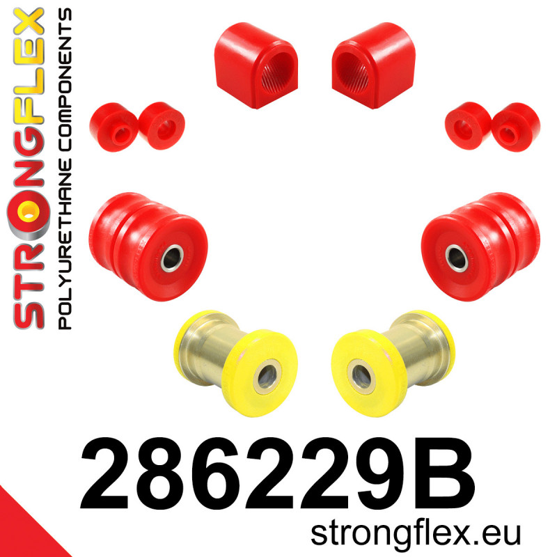 STRONGFLEX|286229B: Front suspension bush kit Nissan 300ZX I 84-90 Z31