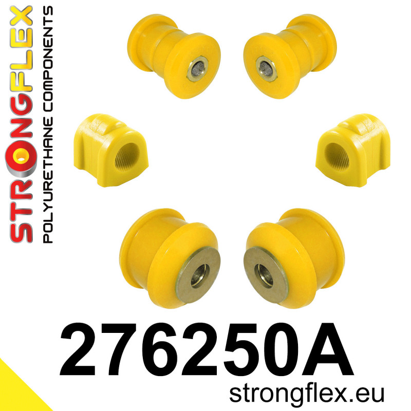 STRONGFLEX|276250A: Front suspension bush kit SPORT Subaru Forester IV 12-18 SJ Levorg 14-20 VM XV/Crosstrek I 12-17 GP WRX STI