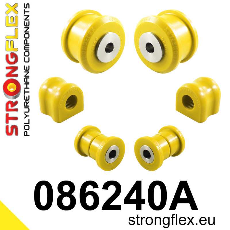 STRONGFLEX|086240A: Front suspension bush kit SPORT Honda Civic IX 12-17 FK/FG FA FD