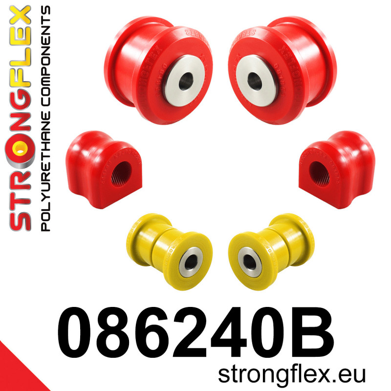 STRONGFLEX|086240B: Front suspension bush kit Honda Civic IX 12-17 FK/FG FA FD