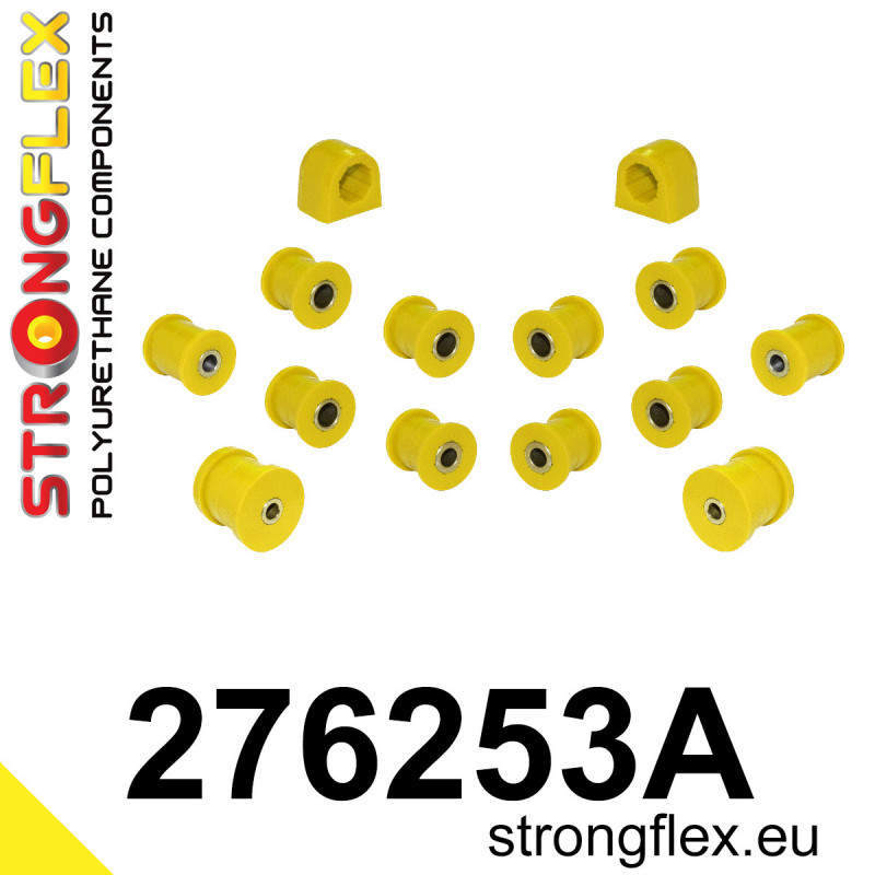 STRONGFLEX|276253A: Zestaw zawieszenia tylnego SPORT Subaru Forester II 02-08 SG