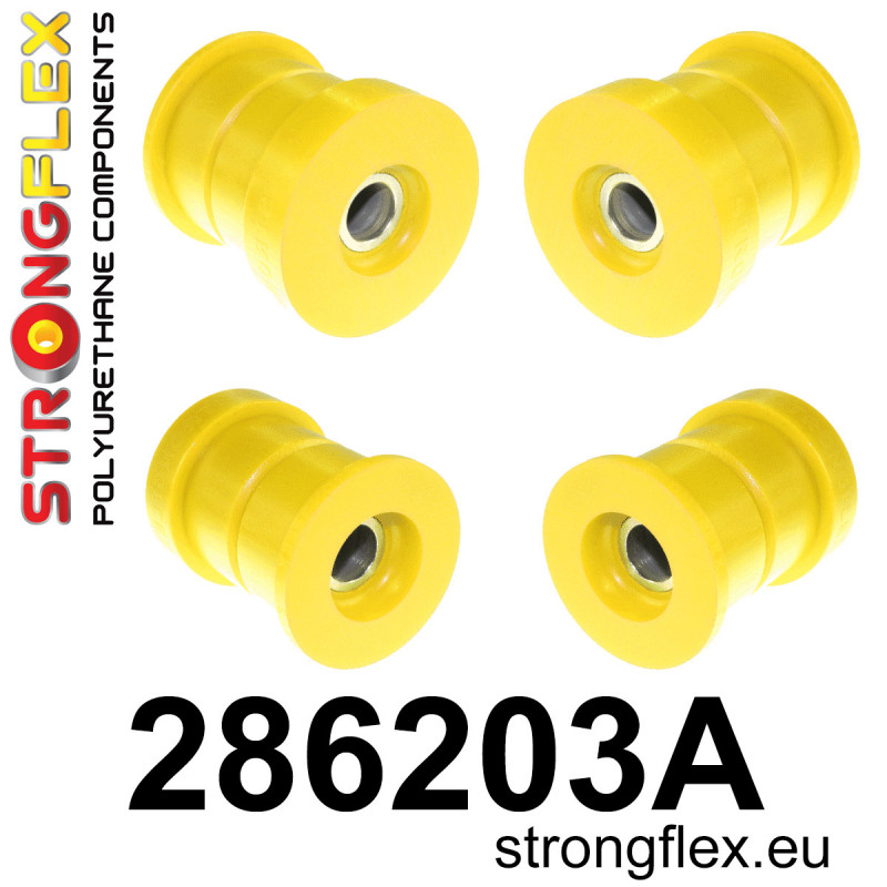 STRONGFLEX|286203A: Zestaw tulei tylnego wózka SPORT Nissan 370Z 09-20 Z34 Infiniti G IV G25/G35 G37 Q40 Q60 07-15 V36 G37S